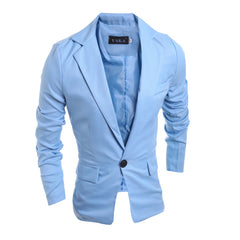 the new of Autumn and winter Classic one button multi color casual men's suit