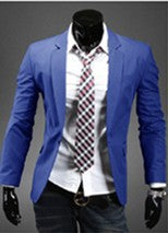 the new of Autumn and winter Classic one button multi color casual men's suit