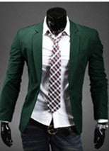 the new of Autumn and winter Classic one button multi color casual men's suit