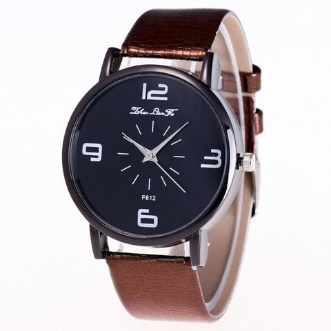 Luxury Brand 2017 Fashion number Parten Women Quartz Wrist Watch Leather Band Casual Dress Watch relogios de pulso feminino