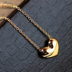 SUSENSTONE Fashion Jewelry Pendant Choker Chunky Statement Bib Chain Gold Necklace