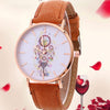 Image of 2017 Hot sales watch women clock Female watch women's Casual Leather quartz-watch Analog  wrist watch relogio feminino #830