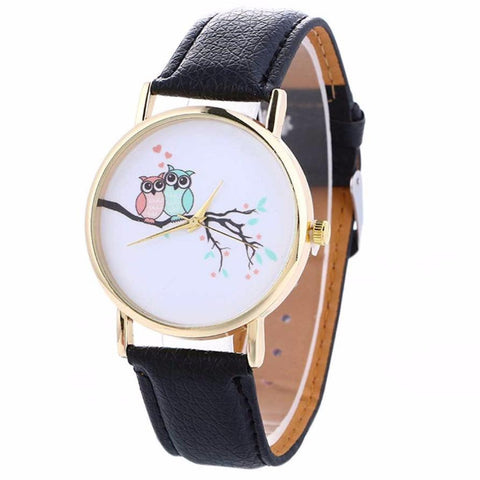 Fashion Bird Watches Women 2017 Quartz Wristwatch Casual Leather Watch Clock Woman Reloj Relogio feminino reloj de mujer #830