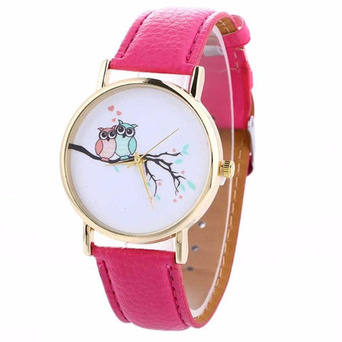 Fashion Bird Watches Women 2017 Quartz Wristwatch Casual Leather Watch Clock Woman Reloj Relogio feminino reloj de mujer #830