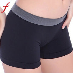 Fashion New Women Exercise Workout Waistband Skinny Shorts 3 Colors Casual Solid White Hot Pink Black