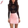 Image of Women Sexy Bandge leather skirt High Waist Pencil Bodycon Hip Short A-Line Skirt  bodycon short skirts womens