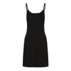 Image of Fashion Women Ladies Sleeveless Solid Above Knee Dress Loose Party Dress