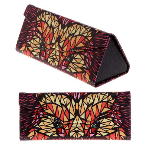 Triangle Foldable Glasses Case Cartoon Animal Eyeglasses Sunglasses Storage Box