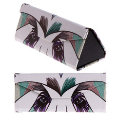 Triangle Foldable Glasses Case Cartoon Animal Eyeglasses Sunglasses Storage Box