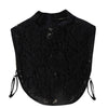 Image of Women New Blouse False Collar Clothes Shirt Detachable Collars Lace white Black