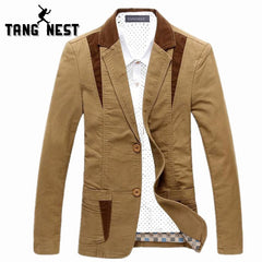 TANGNEST New 2018 Men Casual Suit Slim Thin Suits Male Classic Leisure Single Breasted Blazer Men Plus Asian Size 4XL MWX300