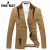 Image of TANGNEST New 2018 Men Casual Suit Slim Thin Suits Male Classic Leisure Single Breasted Blazer Men Plus Asian Size 4XL MWX300