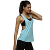 Image of Women Summer Sexy Loose Gym Sport Vest Training Run