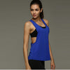 Image of Women Summer Sexy Loose Gym Sport Vest Training Run