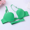 Image of Size S-XL Sexy W cup Lingerie Women Ladies Swimwear Shaped Bras Deep U Plunge Bikini Underwear Swimwear Push Up Bra