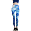 Image of Printed thin pencil underpants stretch pants for women's yoga pants.one size